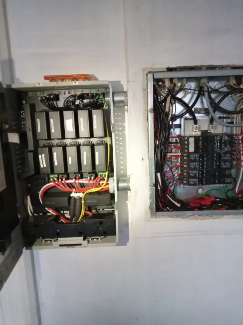 Electrical panel upgrade completed for Carbon Monoxide Detector Installation in Beekmantown